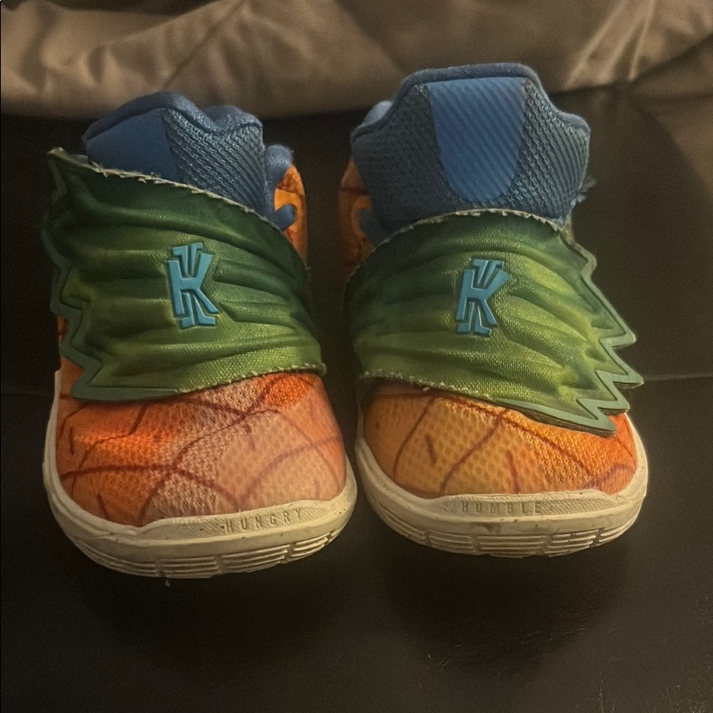 RARE Nike Kyrie toddler 7 SpongeBob SquarePants Toddler